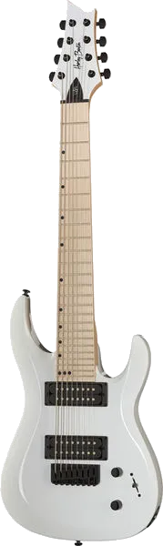 Harley Benton R-458MN Fanfret – White